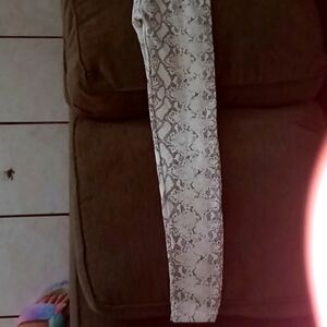 Ladies snake print leggings